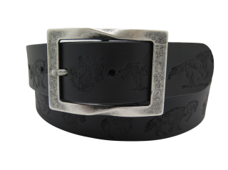 Ledergurt Branding Pferd 40mm (11072/72-40)